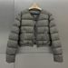 "Korean-Style Short Padded Jacket For Women – Slim-Fit Lightweight Coat With Round Neck (Multiple Colors, S-XL)"_ecoleips.com