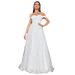Women's Clothing One Shoulder Evening Dress Elegant Temperament Simple Dress Outdoor Travel Photography Light Wedding Dress_ecoleips.com