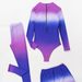 Women's Clothing Three-Piece Wetsuit Surfing Suit Dyeing Print Swimwear Zipper Design For Swimming And Water Sports_ecoleips.com