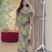 Modest Abaya Dress/Muslim Dress Women Elegant Floral Print Chiffon Maxi Dress – Sexy Long Sleeve Party Gown With Flowy Skirt, Feminine & Romantic_ecoleips.com