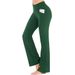 Women's Clothing New Models Slightly Flared Wide Leg Trousers High Waist Casual Girls Yoga Pants_ecoleips.com