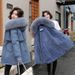2025 New Winter Parka Jacket Women's Mid-Length Korean Style Loose Plus Size Cotton Coat Trendy_ecoleips.com