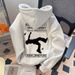 Women's American Style Hooded Sweatshirt Fleece Lined Oversized Coat Spring Autumn Winter Sportswear New Hot Selling 2024_ecoleips.com