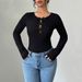 Voya Women's T-shirt With Round Neck, Slim Fit And Versatile Interior, Base Top, Summer Short Sleeved T-shirt For Women_ecoleips.com