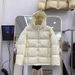 Women's Short Hooded Down Jacket With 90% White Duck Feather, Loose Fit Casual Winter Coat For Outdoor & Daily Wear_ecoleips.com