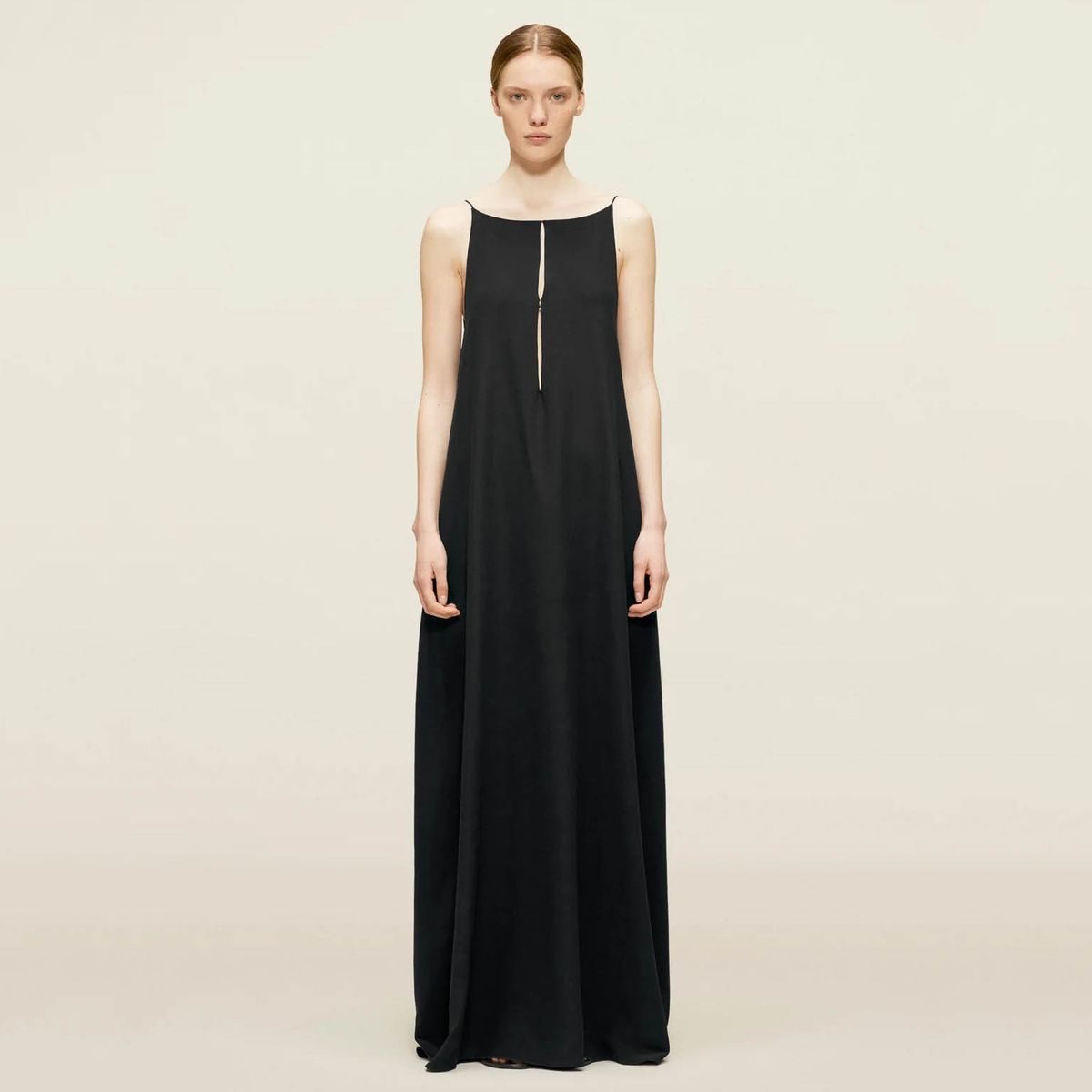 Women's Clothing Satin Suspender Skirt Sexy Backless Long Dress Female Style Hollow Sleeveless Long Skirt_ecoleips.com