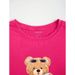 Women's Clothing Cotton T-Shirt With Cartoon Bear Pattern Short Sleeve Women's Top_ecoleips.com