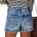 Women’s Clothing The New Popular Stretchy Ripped Tassel Women's Denim Shorts Popular Wish Super Hot_ecoleips.com