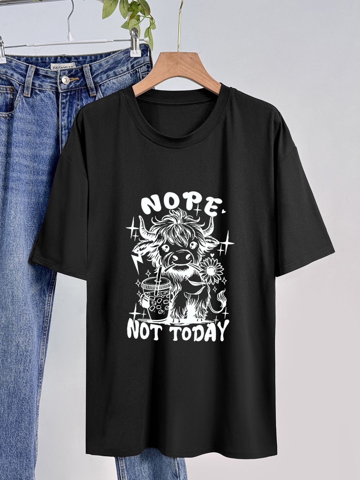 Women's Casual Round Neck Short Sleeve T-Shirt Multi-Color American Style Simple Fashionable Sports Top Solid Printed Loose Fit_ecoleips.com
