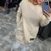Oversized Knit Sweater Dress With Pockets – Long Sleeve, A-Line Casual Tunic (Black/Pink/White/Beige, S-XXXL)_ecoleips.com