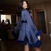 Aria Basics European And American High-end Acetate Satin Nightgown For Women With Waist Tie, Short Robe, Wedding Sleepwear,_ecoleips.com