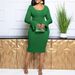 Women's Slim Fit Knit Top Sexy Bodycon with Flared Sleeves Hollowed out Lace Pattern Stretchable Pullover Fashionable Sweater_ecoleips.com