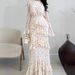Modest Abaya Dress Elegant Long Sleeve Maxi Dress For Women – Flowy Boho Floral Print Dress (Spring Collection)_ecoleips.com