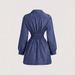 Women's Clothing Fashionable Women's Slim Fit Long Sleeve Dress Elegant Lapel Elegant For Formal & Casual For Women_ecoleips.com