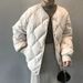 girl Girl Petite Down Cotton Jacket Women's Short Korean Style 2025 New Lightweight Quilted Fashion Winter Coat_ecoleips.com