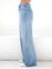 Women's Clothing High Waisted Loose Wide Leg Jeans Floor Length Jeans_ecoleips.com