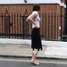 Women's Elegant Lace Panel Satin Midi Skirt – Casual Office Flowy Spring Skirt 2026_ecoleips.com