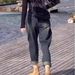 2025 Spring/Summer New Plus Size Vintage Harem Women, Slimming High-Waisted Cropped Jeans For Petite Pear-Shaped Figures_ecoleips.com