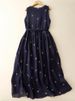Casual Style Women's Summer Sleeveless A-Line Dress Linen Fabric Floral Print Gathered Waist Slimming Vest Skirt Single Piece_ecoleips.com