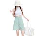 Fashionable Denim Shorts Women, Summer New Korean Style High-waisted Wide-leg Shorts, Slimming And Unique Straight-leg_ecoleips.com