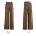 American Retro Versatile Slimming High-waisted Loose Wide-leg Pants, Autumn Winter Straight Jeans Women, Available For_ecoleips.com
