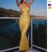 European And American Women's Fashion New Summer Strapless Sequin Sexy Slim Evening Backless Long Dress For Women_ecoleips.com