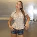 Women's French Style Plaid Shirt Button Down Short Sleeved Top Casual Cardigan Winter New Arrival Hot Selling_ecoleips.com