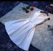 New Elegant White Sister Group Bridesmaid Dress Slim Evening Dress Annual Meeting Small Dress_ecoleips.com