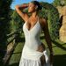Women's 2 Piece Sexy Halter Backless Lace Up Bodysuit And Midi Skirt Set – Casual Resort Outfit 2026_ecoleips.com