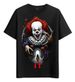 Women's T-Shirts Tshirt Muscle Freaks Evil Clown Horror Style Pennywise_ecoleips.com