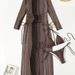 Women's Long Sleeved Swimsuit Cover Up Three Piece Set European American Style Cross Border Best Selling Striped Print_ecoleips.com