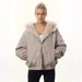 Seat Mountain Carving Fleece Jacket Autumn And Winter Tooling Jacket Cotton Clothes_ecoleips.com