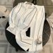 Women's Sports Suit Fashion Casual Age-Reducing Stylish Zipper Sweatshirt Wide-Leg Pants Two-Piece Set_ecoleips.com