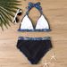 Women's Clothing Plus Size New Bikini Two Piece Printed Swimsuit For Women._ecoleips.com