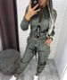 Women's Clothing Casual Two Piece Set Solid Color Yellow Black Army Green Clothing_ecoleips.com