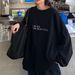 Clothing, New Early Autumn Tops, Loose-fitting Round-neck Pullover Sweatshirt, Women's CEC Jacket, Trendy,_ecoleips.com