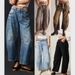 Retro High-Waisted Banana Harem Jeans for Women Loose Slimming Casual Dad Carrot Pants Autumn Style Cross-Border Women's Denim_ecoleips.com