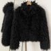 Faux Fur Short Coat For Women - Elegant Office Wear, Versatile Solid Color Jacket, Petite Sizes Available (S/M/L)_ecoleips.com