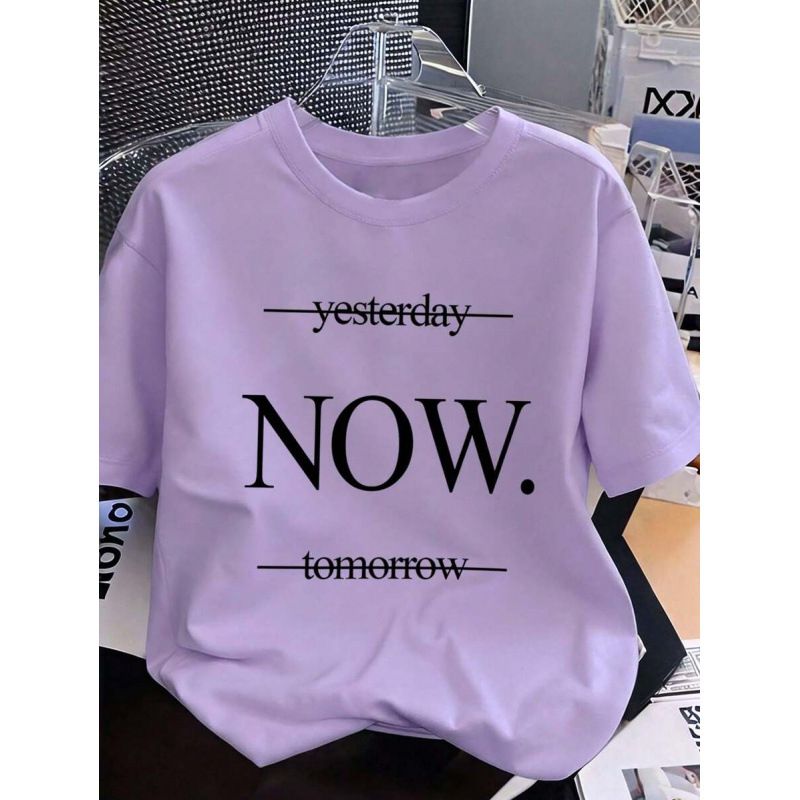 European Size Women's Pure Cotton Casual Top New Cute Pattern Loose Versatile round_ecoleips.com