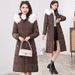 Women's Slim Fit Long Padded Coat With Detachable Faux Fur Hood - Lightweight Winter Jacket For Warmth & Style (Black/Red/Beige/Brown)_ecoleips.com
