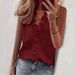 Spring Summer Fashion New Sleeveless Ruffle Blouse Plus Size Women's Top Shirt_ecoleips.com