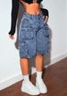 Women’s High Waisted Denim Cargo Bermuda Shorts, Casual Multi-Pocket Loose Jean Shorts, Y2K Streetwear For Daily Summer Outfits_ecoleips.com