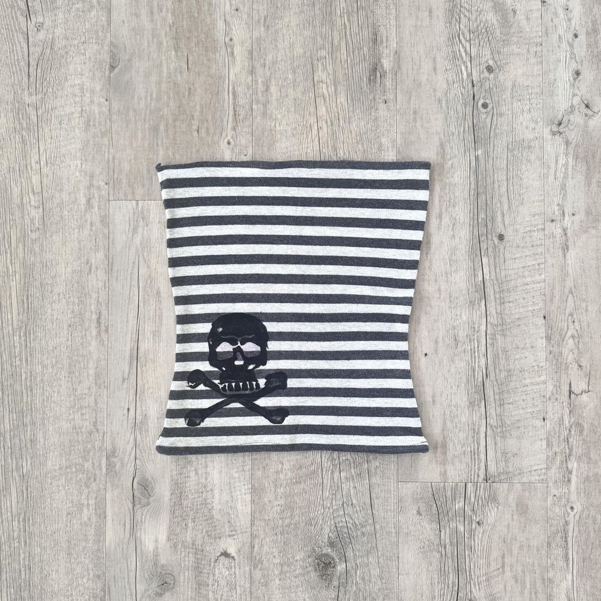 Women's Printed Backless Tank Top Summer Fashion Striped Design Skull Pattern Trendy Strapless Bra Wholesale Hot Girl Personality_ecoleips.com