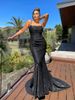 Women's Clothing New Sleeveless Suspender Dress Slim Long Skirt Flash Skirt_ecoleips.com