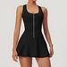 Women's Clothing Nude Anti Exposure Bottoming Sports Dress Women's Summer New Outdoor Running Fitness Tennis Skirt 8832_ecoleips.com