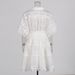 Women's Clothing Retro Romantic Style Autumn New Style Lapel Embroidered Lace Short Shirt With Elegant Skirt Suit_ecoleips.com