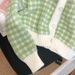 K Soft And Tender Knit Cardigan For Women; Short Sweater For Girls To Wear As Outerwear; Slimming Sweater For_ecoleips.com