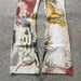 Unisex Casual Jeans High Street Loose Fitting Multi Print Hip Hop Graffiti Style Dark European American Theme_ecoleips.com