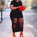 plus Size Women's Fashion Platform Dresses Bestselling Clothing_ecoleips.com