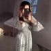 Elegant Floral Print Long Dress Square Neck Lace Up Sophisticated Style European American Women's Clothing Cinching Waist Design_ecoleips.com